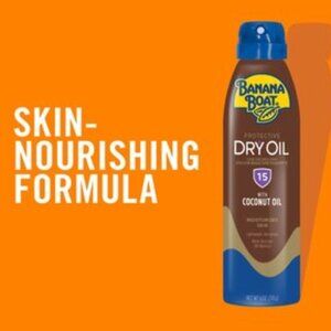 BANANA BOAT DEEP TANNING DRY OIL WITH COCONUT OIL